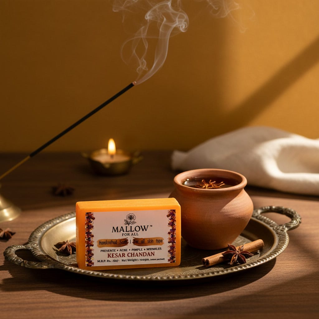Kesar Chandan Soap - Image 4