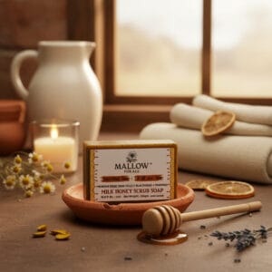 Milk & Honey Scrub Soap
