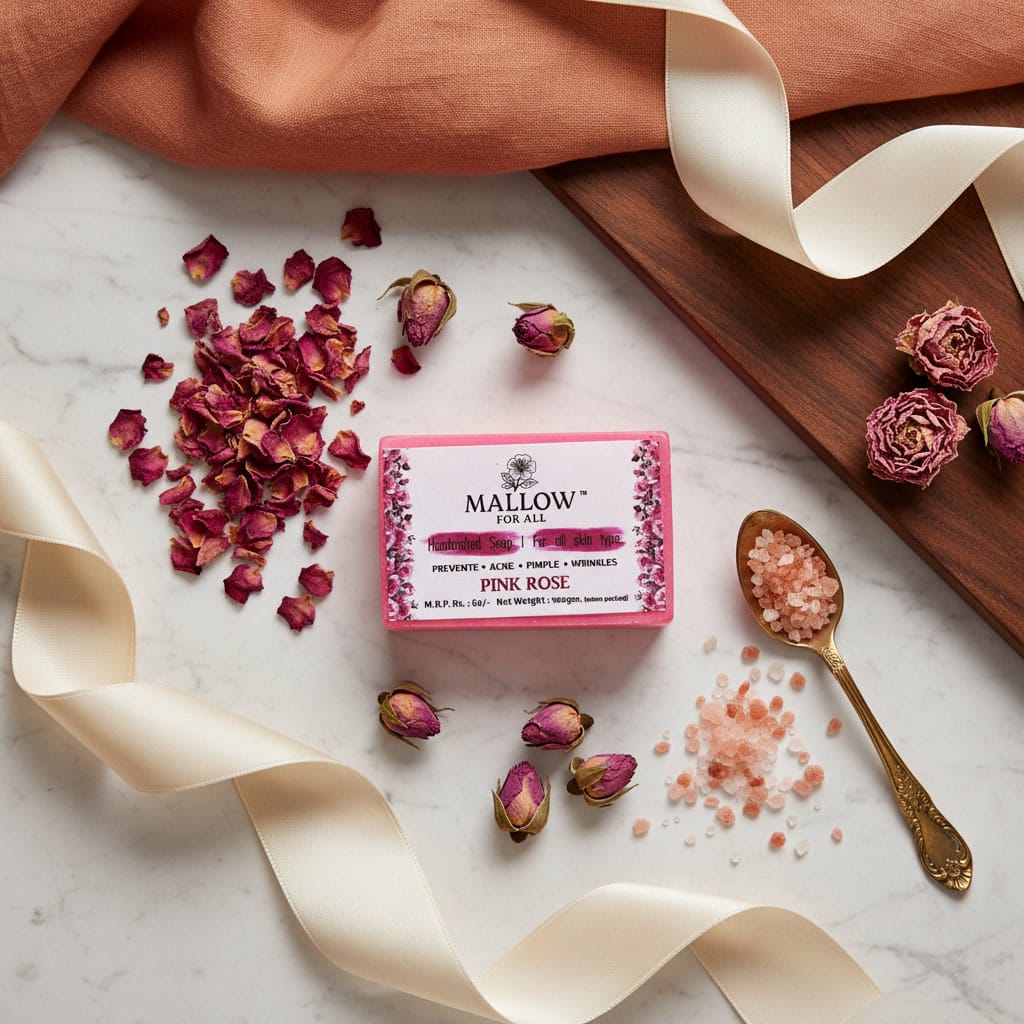 Pink Rose Soap - Image 4