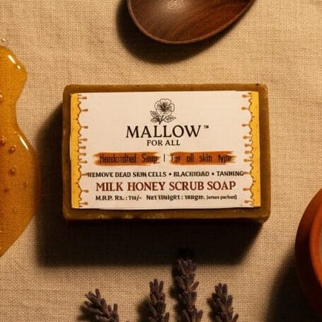 Milk Honey Scrub Soap